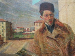 Self Portrait with hat